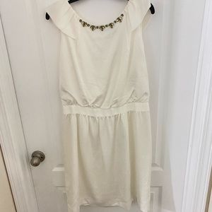 LOFT off-white cocktail dress